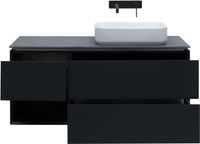 Товар: Тумба под раковину Allen Brau Infinity 120 R 1.21007.AM подвесная Антрацит матовый - фото 8 Тумба под раковину Allen Brau Infinity 120 R 1.21007.AM подвесная Антрацит матовый — фото 8, Тумбы под раковину