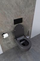 Товар: Унитаз Allen Brau Priority 4.31001.AN подвесной Антрацит без сиденья - фото 39 Унитаз Allen Brau Priority 4.31001.AN подвесной Антрацит без сиденья — фото 39, Подвесные унитазы