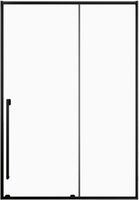 Душевая дверь Allen Brau Fantasy 140 3.11008.31 профиль Черный матовый стекло прозрачное — фото 6, Раздвижные душевые двери