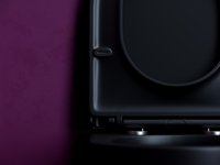 Унитаз Ceramicanova Ulma CN4006TMB подвесной Черный матовый с сиденьем Микролифт — фото 15, Подвесные унитазы