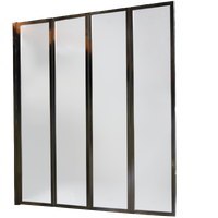 Товар: Шторка на ванну Ceruttispa Bouna 131х139 профиль Хром стекло матовое - фото 16 Шторка на ванну Ceruttispa Bouna 131х139 профиль Хром стекло матовое — фото 16, Складные шторки для ванной