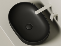 Раковина-чаша Ceramicanova Element 60 CN6047MB Черная матовая — фото 8, Раковины накладные