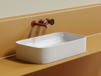 Раковина-чаша Ceramicanova Element 71 CN6054 Белая глянцевая — фото 15, Раковины накладные