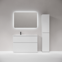 Тумба напольная SANCOS Folk Floor левая 1190х445х850, c двумя ящиками оснащенными доводчиками, Bianco, арт. арт-FL120FLW — фото 5, Тумбы под раковину