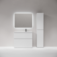 Тумба напольная SANCOS Folk Floor правая 995х445х850, c двумя ящиками оснащенными доводчиками, Bianco, арт. арт-FL100FRW — фото 5, Тумбы под раковину