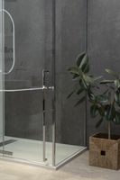 Душевой уголок Allen Brau Fantasy 140x90 3.11004-00 профиль Хром стекло прозрачное — фото 17, Прямоугольные душевые уголки