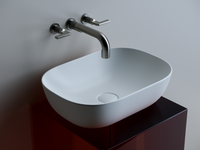 Раковина-чаша Ceramicanova Element 45 CN6009MW Белая матовая — фото 6, Раковины накладные