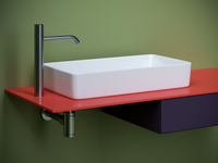 Товар: Раковина накладная со смещенным сливом, с возможностью установки на столешницу под стиральную машину - фото 6 Раковина накладная со смещенным сливом, с возможностью установки на столешницу под стиральную машину — фото 6, Раковины накладные