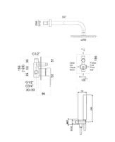 Товар: Смеситель для душа Fiore Kube , хром арт-100CR7553 - фото 2 Смеситель для душа Fiore Kube , хром арт-100CR7553 — фото 2, Смеситель для душа