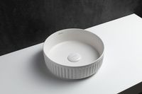 Раковина-чаша Allen Brau Fantasy Line 36 Белая матовая арт-4.11032.21 — фото 13, Раковины накладные