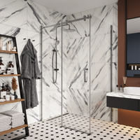 Товар: Душевой уголок Ceruttispa Ceza's 120x90 7741 профиль Хром стекло прозрачное - фото 7 Душевой уголок Ceruttispa Ceza's 120x90 7741 профиль Хром стекло прозрачное — фото 7, Прямоугольные душевые уголки