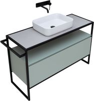 Тумба под раковину Allen Brau Priority 120 1.31004.PWM Папирус матовый — фото 11, Тумбы под раковину