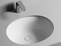 Раковина Ceramicanova Element 50 CN6042 Белая — фото 4, Раковины встраиваемые снизу