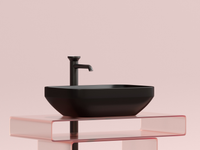 Раковина-чаша Ceramicanova Element 50 CN6055MB Черная матовая — фото 19, Раковины накладные