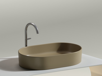 Раковина-чаша Ceramicanova Element 61 CN6048MC Капучино матовая — фото 9, Раковины накладные