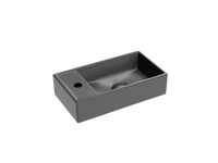 Товар: Раковина Ceramicanova Element 41 R CN6051RMDH Темный антрацит матовый - фото 2 Раковина Ceramicanova Element 41 R CN6051RMDH Темный антрацит матовый — фото 2, Мини-раковины