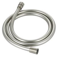 Товар: AQM1502BN Шланг душевой, ПВХ, 1500 мм, с латунными коническими гайками и защитой от перекручивания, никель шлифованный - фото 1 AQM1502BN Шланг душевой, ПВХ, 1500 мм, с латунными коническими гайками и защитой от перекручивания, никель шлифованный — фото 1, Душевые шланги