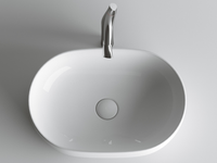 Раковина-чаша Ceramicanova Element 60 Белая арт-CN6047 — фото 8, Раковины накладные