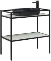 Товар: Консоль под раковину Allen Brau Liberty 90 1.33004.BB Черный браш - фото 7 Консоль под раковину Allen Brau Liberty 90 1.33004.BB Черный браш — фото 7, Консоли для раковины