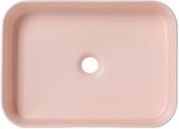 Раковина-чаша Allen Brau Fantasy 50 4.11021.SM Розовая — фото 3, Раковины накладные