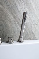 Смеситель на борт ванны Allen Brau Priority Брашированный никель арт-5.31007-BN — фото 14, Смесители на борт ванны