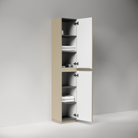 Шкаф-пенал напольный SANCOS Folk Floor, 350х350х1880 мм, цвет Капучино, арт. арт-PFL35FCP — фото 8, Пеналы для ванной комнаты