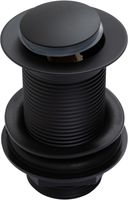 Донный клапан Allen Brau Eclipse 5.E1009-31 click-clack Черный матовый — фото 2, Донные клапаны