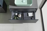 Тумба под раковину Allen Brau Infinity 85 1.21002.AM подвесная Антрацит матовый — фото 48, Тумбы под раковину