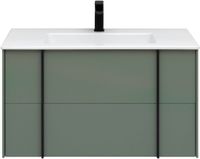 Тумба под раковину Allen Brau Reality 90 1.32006.CGM подвесная Олива матовая — фото 9, Тумбы под раковину