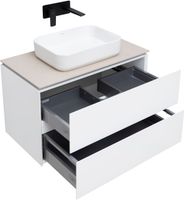 Товар: Тумба под раковину Allen Brau Infinity 85 1.21001.WM подвесная Белая матовая - фото 11 Тумба под раковину Allen Brau Infinity 85 1.21001.WM подвесная Белая матовая — фото 11, Тумбы под раковину