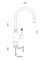 Смеситель для кухни Fiore XENON , хром арт-44CR5480 — фото 2, Смесители для кухни