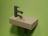 Раковина Ceramicanova Element 41 R CN6051RMC Капучино матовая — фото 12, Мини-раковины