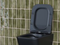 Унитаз Ceramicanova Metric CN3007MB подвесной Черный матовый с сиденьем Микролифт — фото 15, Подвесные унитазы