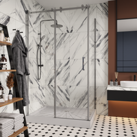 Товар: Душевой уголок Ceruttispa Ceza's 120x90 7741 профиль Хром стекло прозрачное - фото 9 Душевой уголок Ceruttispa Ceza's 120x90 7741 профиль Хром стекло прозрачное — фото 9, Прямоугольные душевые уголки