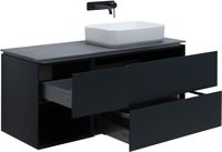 Товар: Тумба под раковину Allen Brau Infinity 120 R 1.21007.AM подвесная Антрацит матовый - фото 10 Тумба под раковину Allen Brau Infinity 120 R 1.21007.AM подвесная Антрацит матовый — фото 10, Тумбы под раковину