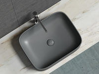 Раковина-чаша Ceramicanova Element 51 CN6052MDH Темный антрацит матовый — фото 3, Раковины накладные