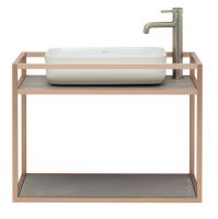 Товар: Консоль под раковину Allen Brau Liberty 75 1.33001.60 Медь браш - фото 3 Консоль под раковину Allen Brau Liberty 75 1.33001.60 Медь браш — фото 3, Консоли для раковины