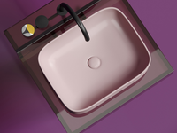 Раковина-чаша Ceramicanova Element 51 CN6052MP Розовая матовая — фото 6, Раковины накладные