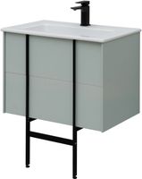 Тумба под раковину Allen Brau Reality 70 1.32004.PWM подвесная Папирус матовый — фото 36, Тумбы под раковину