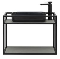 Товар: Консоль под раковину Allen Brau Liberty 75 1.33001.BB Черный браш - фото 6 Консоль под раковину Allen Brau Liberty 75 1.33001.BB Черный браш — фото 6, Консоли для раковины