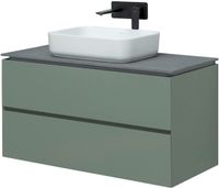 Товар: Тумба под раковину Allen Brau Infinity 100 1.21003.CGM подвесная Олива матовая - фото 7 Тумба под раковину Allen Brau Infinity 100 1.21003.CGM подвесная Олива матовая — фото 7, Тумбы под раковину