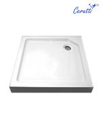 Душевой поддон из АБС-пластика Ceruttispa Q91 90х90 Белый — фото 3, Душевые поддоны АБС-пластик