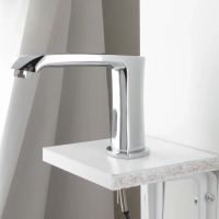 Смеситель сенсорный для раковины Сантаком stMIRA 9002, хром — фото 3, Смесители для раковины