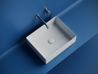 Товар: Раковина накладная прямоугольная 361x471x130, цвет белый, арт. арт-CN6069 - фото 6 Раковина накладная прямоугольная 361x471x130, цвет белый, арт. арт-CN6069 — фото 6, Раковины накладные