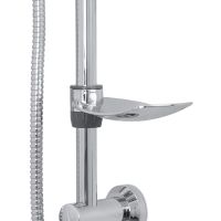 Душевая стойка Сантаком stOmega 1006, хром — фото 6, Душевые стойки