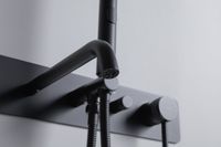 Смеситель для ванны Allen Brau Priority 5.31A05-31 Черный матовый — фото 20, Смеситель для ванны