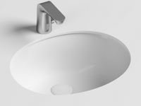 Раковина Ceramicanova Element 50 CN6042 Белая — фото 2, Раковины встраиваемые снизу