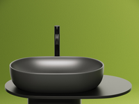 Раковина-чаша Ceramicanova Element 60 Темный антрацит матовый арт-CN6047MDH — фото 11, Раковины накладные