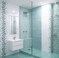 Керамическая плитка Azori Calypso Aquamarine напольная 42х42 см арт-00-00001245 — фото 5, Керамическая плитка