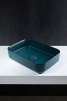 Раковина-чаша Allen Brau Fantasy 50 4.11021.PT Петроль — фото 7, Раковины накладные